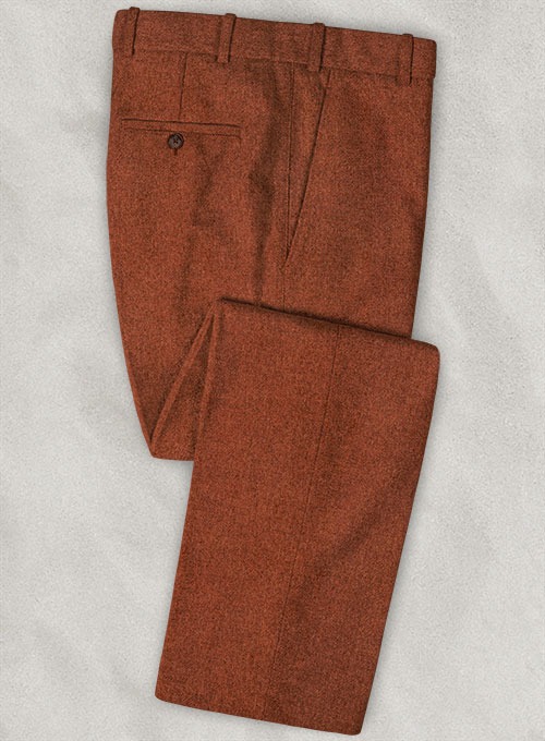 rust color pants mens