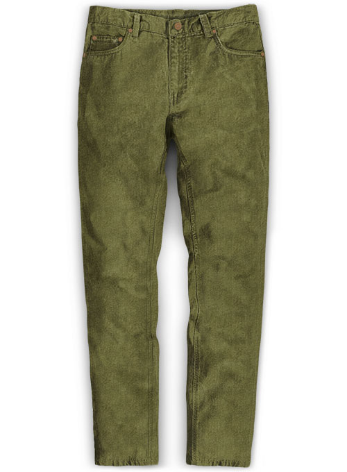 moss green pants