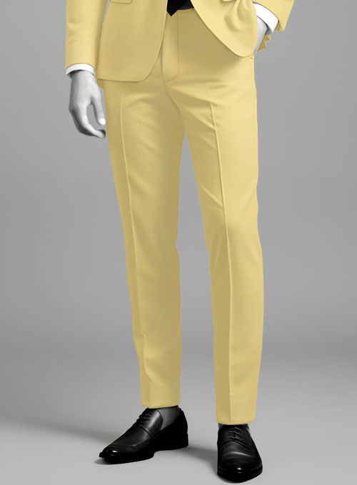 Napolean Yellow Wool Pants