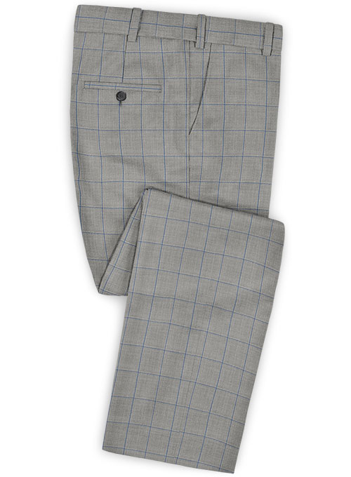 Napolean Pane Gray Wool Pants