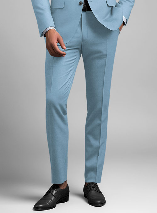 Napolean Taj Blue Wool Pants