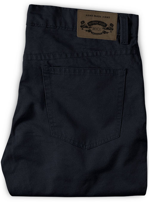 Dark Navy Blue Chino Jeans