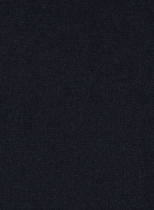 Rope Weave Dark Blue Tweed Pants