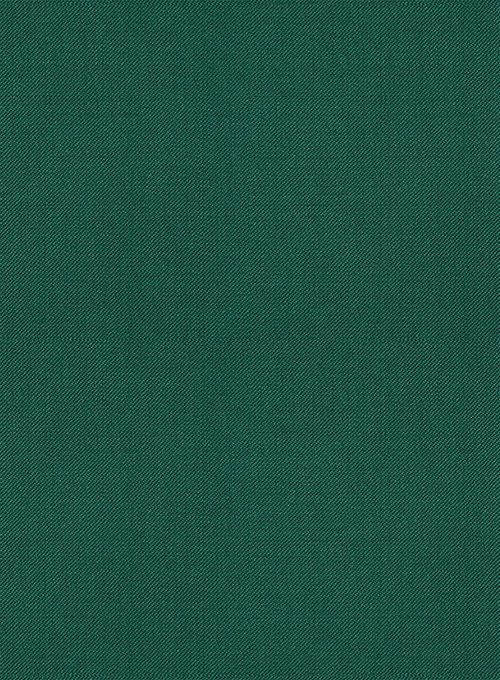 Scabal Oslo Green Wool Pants