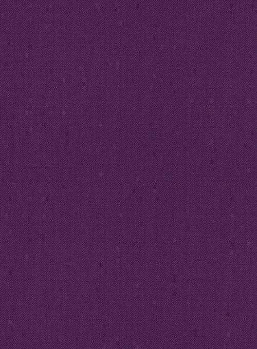 Scabal Hot Purple Wool Pants