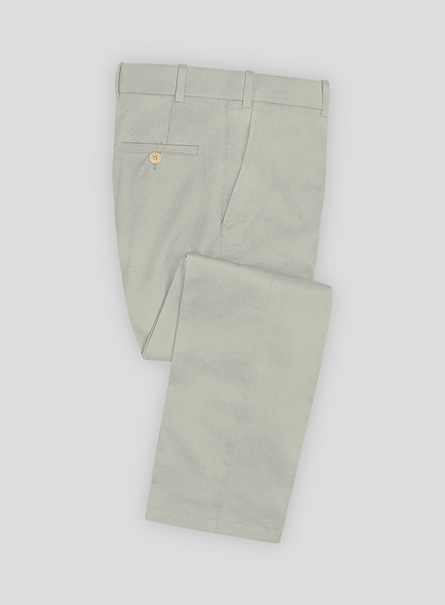 Slate Green Stretch Chino Pants