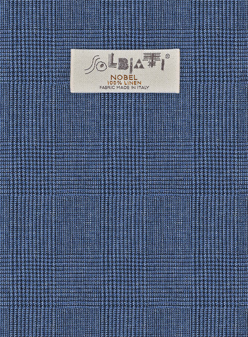 Solbiati Blue Prince Linen Pants