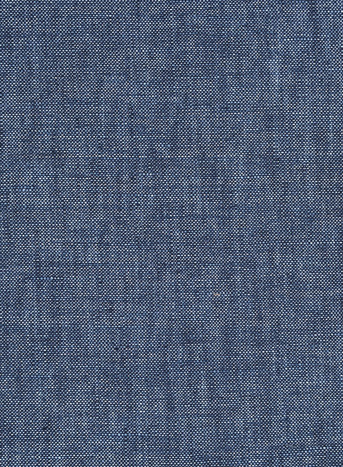 Solbiati Cadel Blue Linen Pants