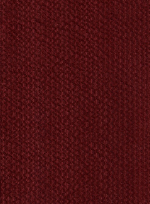 Solbiati Maroon Seersucker Pants