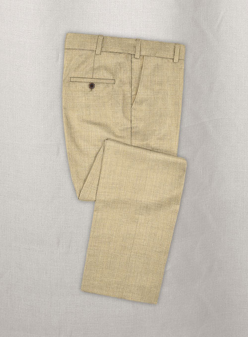 Spring Melange Melon Wool Pants