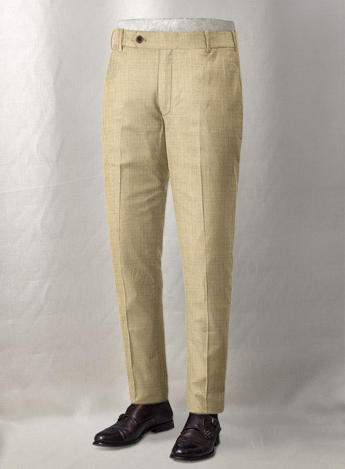 Spring Melange Melon Wool Pants