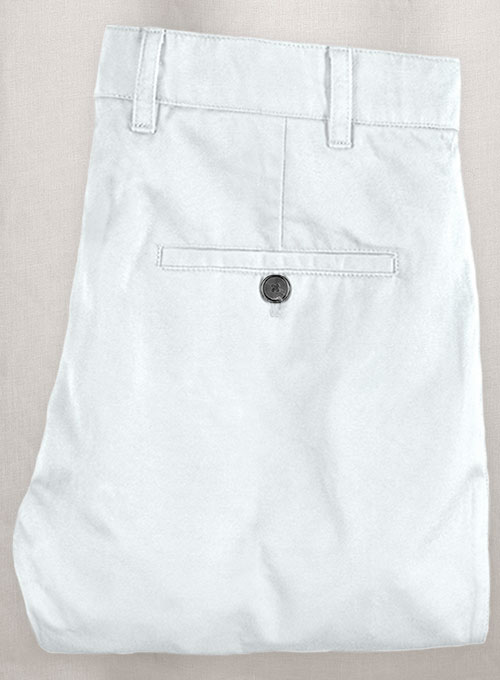 Stretch Summer Sky Blue Chino Pants