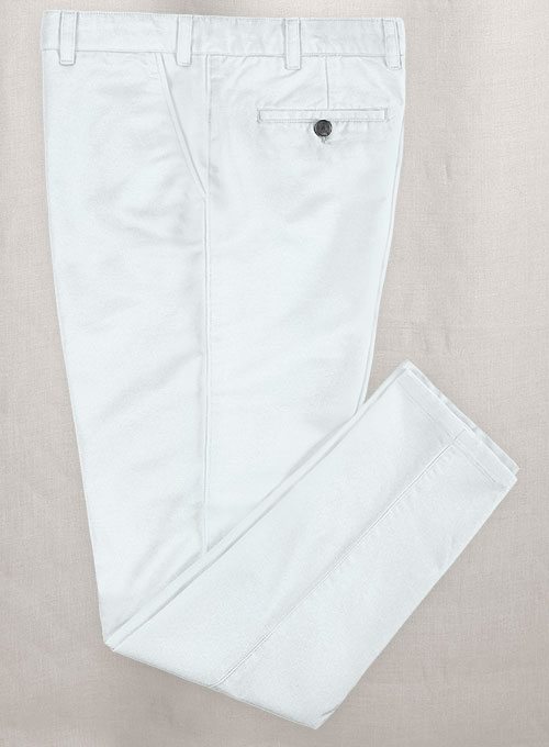 Stretch Summer Sky Blue Chino Pants