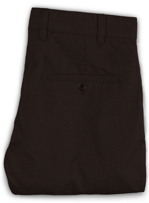 Twillino Thick Dark Brown Chinos