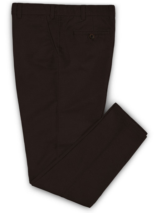 Twillino Thick Dark Brown Chinos