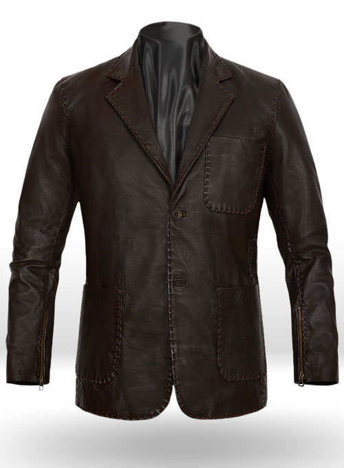 Fast and Furious 7 Jason Statham Leather Blazer