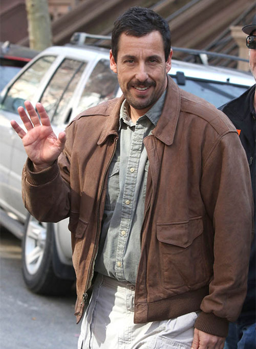 Adam Sandler The Meyerowitz Stories Leather Jacket