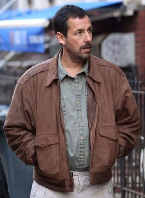 Adam Sandler The Meyerowitz Stories Leather Jacket