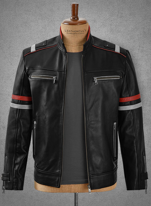 Anders Baasmo Christiansen Asphalt Burning Leather Jacket