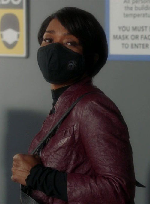 Angela Bassett 9-1-1 Leather Jacket