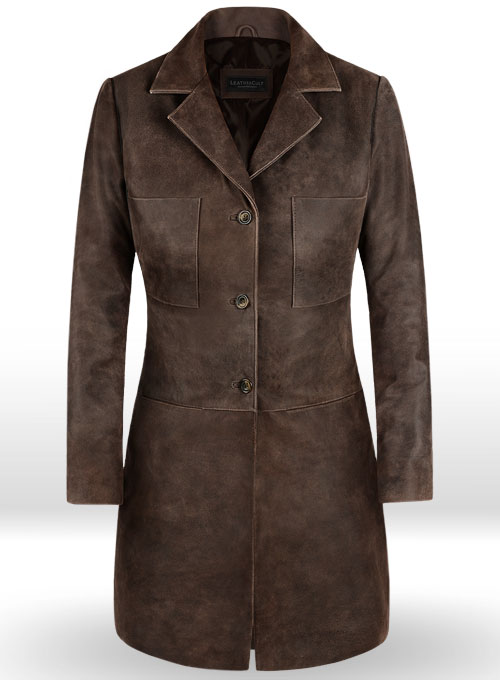 Annabelle Wallis The Mummy Trench Coat