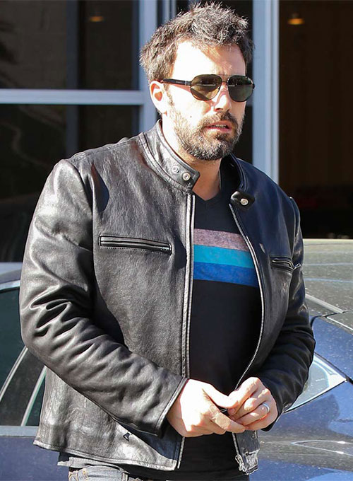 Ben Affleck Leather Jacket #2