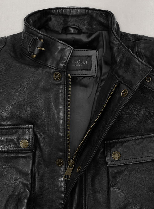 Benjamin Button Leather Jacket