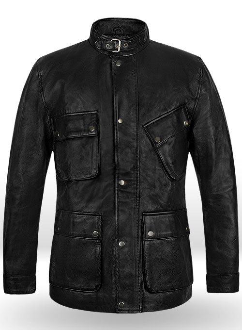 Blitz Jason Statham Leather Jacket