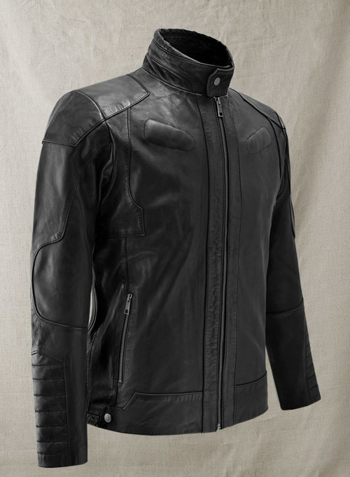 Cafe Racer Leather Jacket #2