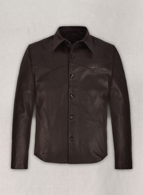 Chevelle Leather Shirt Jacket