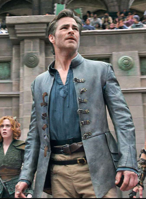 Chris Pine Dungeons and Dragons Leather Jacket