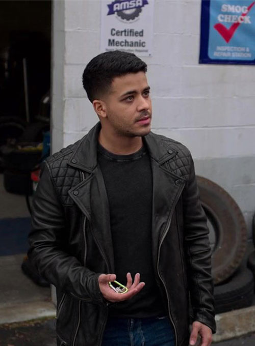 Christian Navarro 13 Reasons Why Leather Jacket