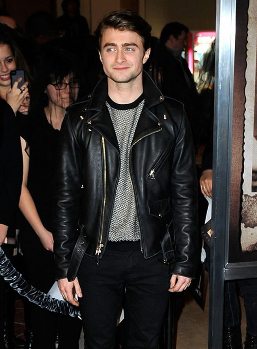 Daniel Radcliffe Leather Jacket