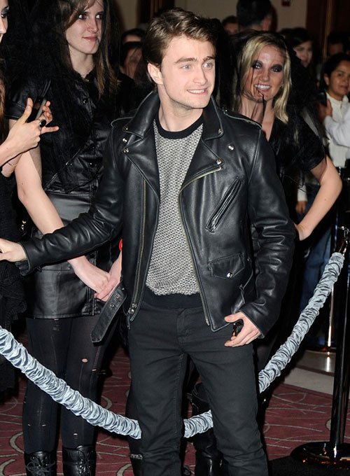 Daniel Radcliffe Leather Jacket