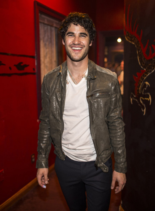 Darren Criss Leather Jacket #2