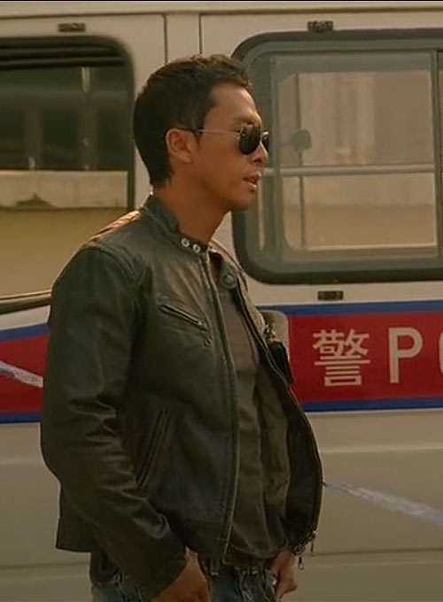 Donnie Yen Flash Point Leather Jacket