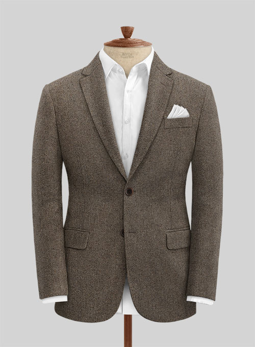 Dapper Brown Tweed Jacket