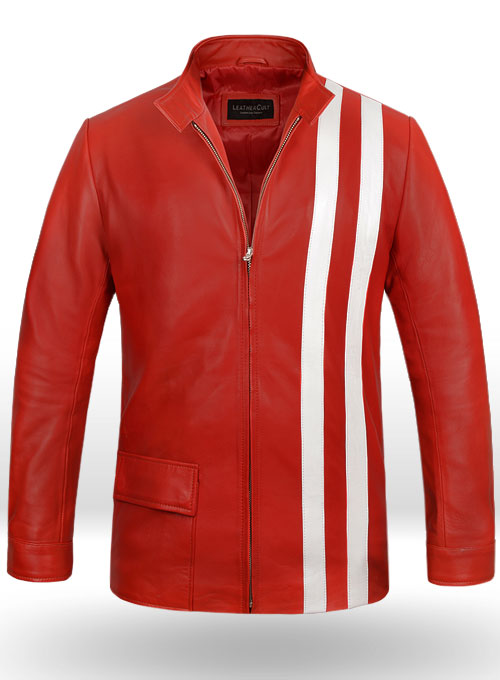 Elvis Presley Speedway Red Leather Jacket