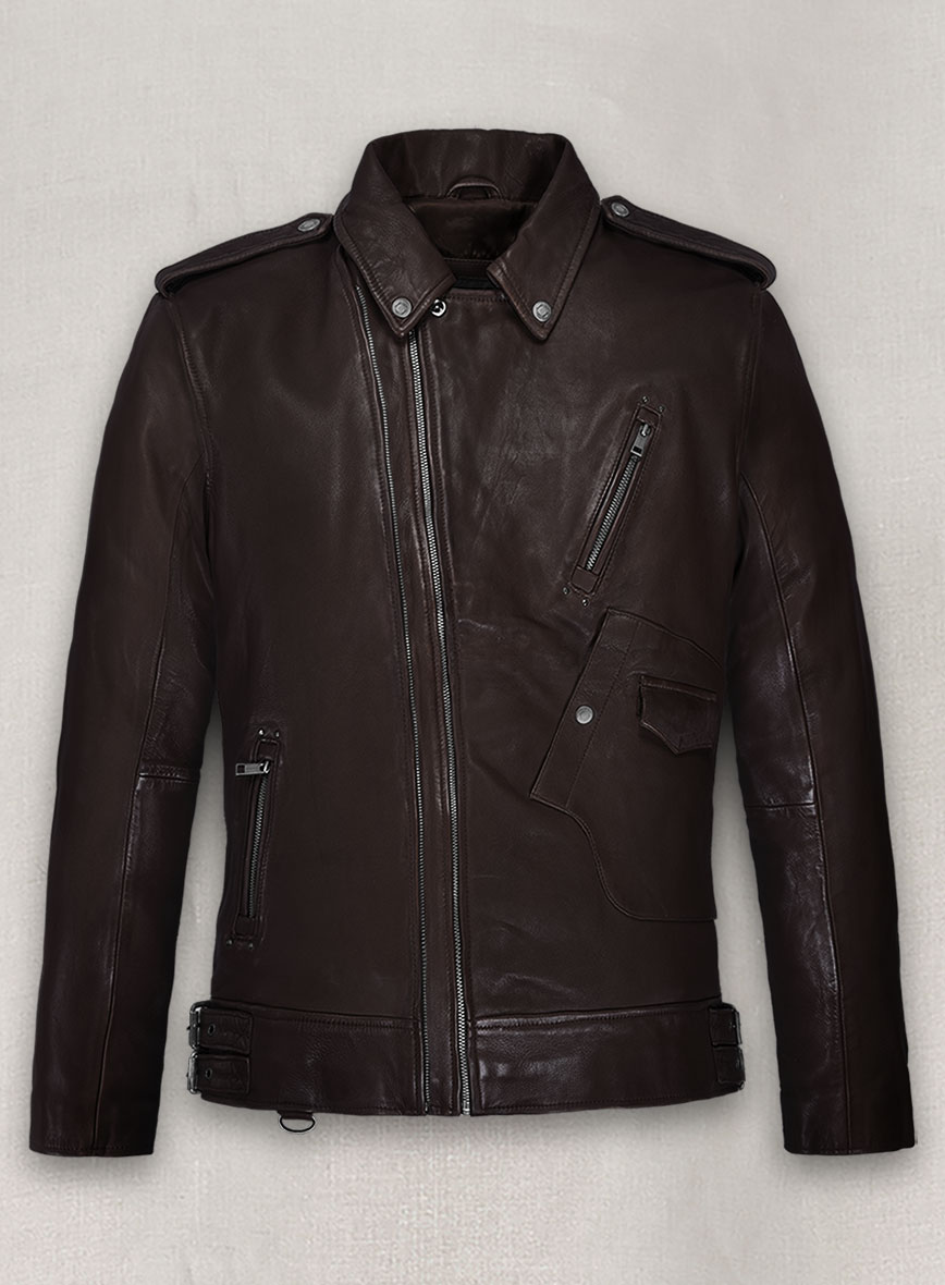 Falcon Brown Rider Leather Jacket