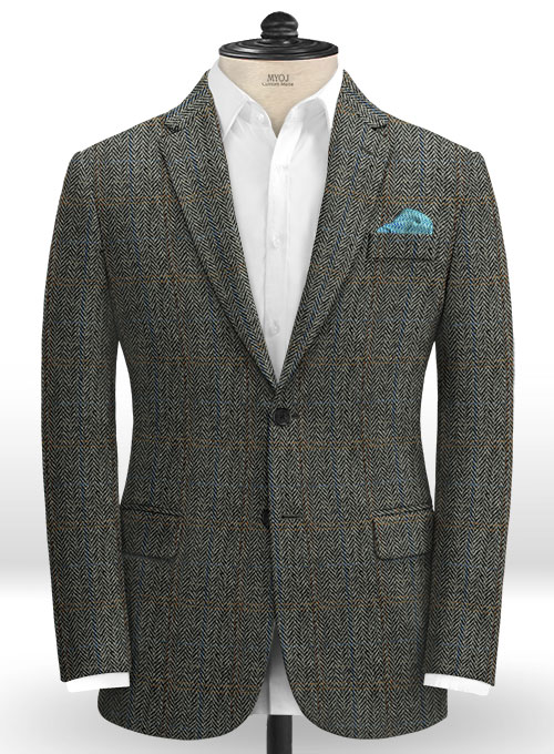 Harris Tweed Country Gray Jacket