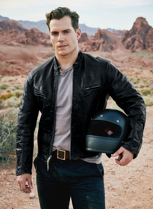 Henry Cavill Leather Jacket #2