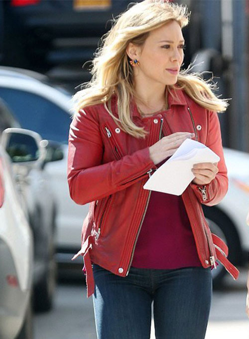 Hilary Duff Leather Jacket