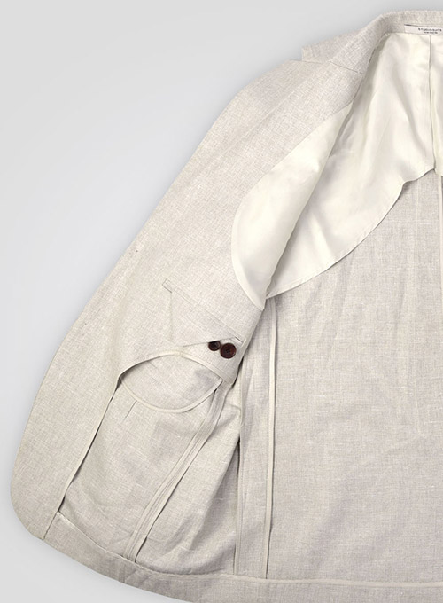 Italian Linen Unstructured Jacket