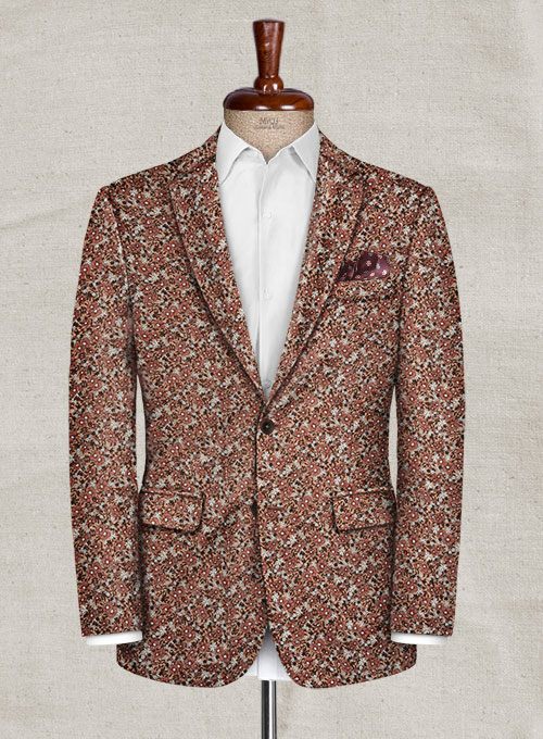 Italian Organic Silk Zurllo Jacket