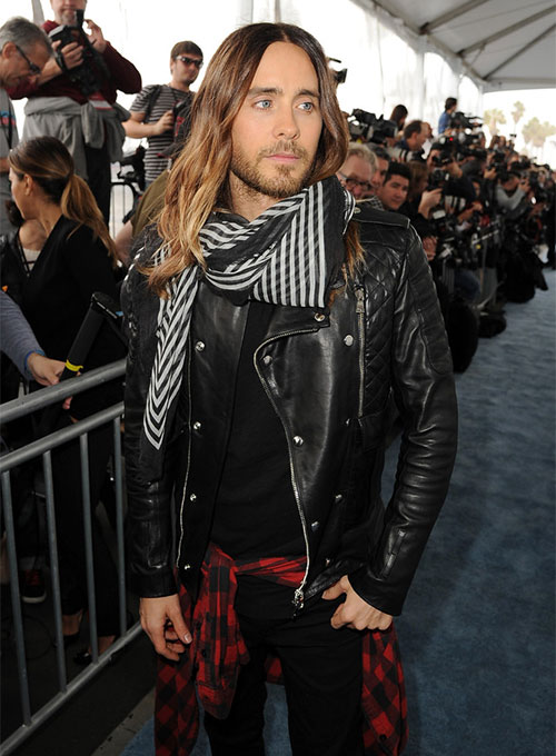 Jared Leto Leather Jacket