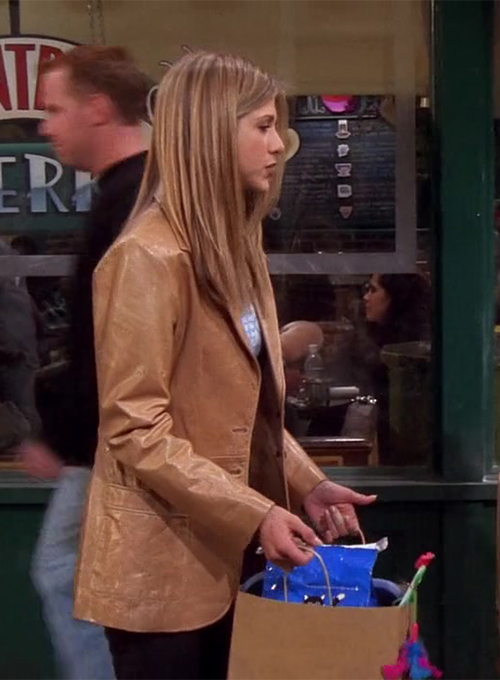 jennifer aniston white shirt friends