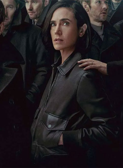 Jennifer Connelly Dark Matter Leather Jacket