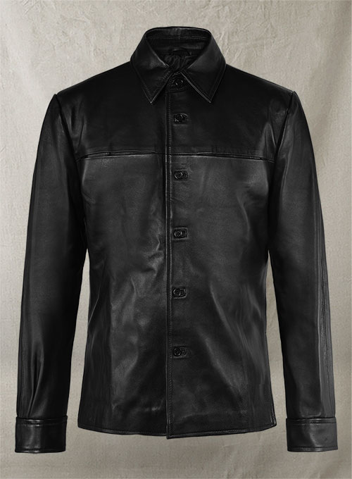 Jim Morrison Classic Leather Shirt