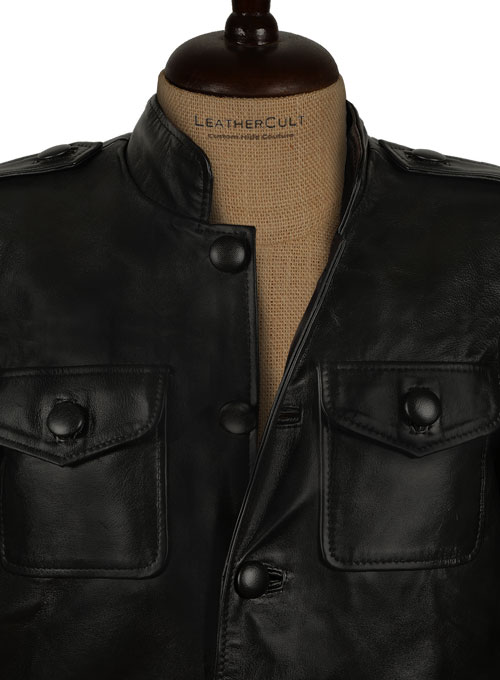 Jim Morrison Leather Jacket # 2