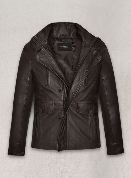 John Travolta From Paris with Love Leather Jacket